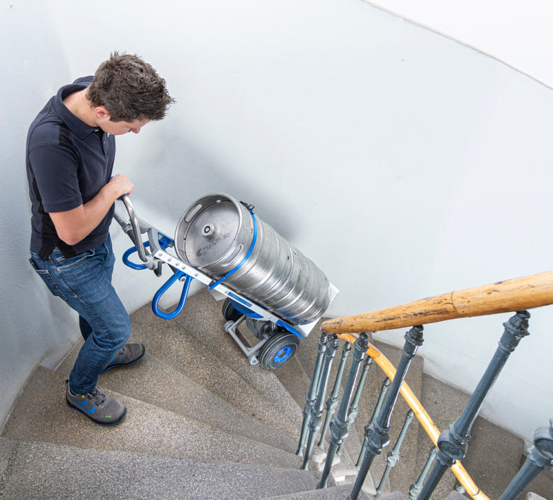 PRO Fold-L 140 kg - Lithium El trappesækkevogn inkl. bremse, batteri og lader