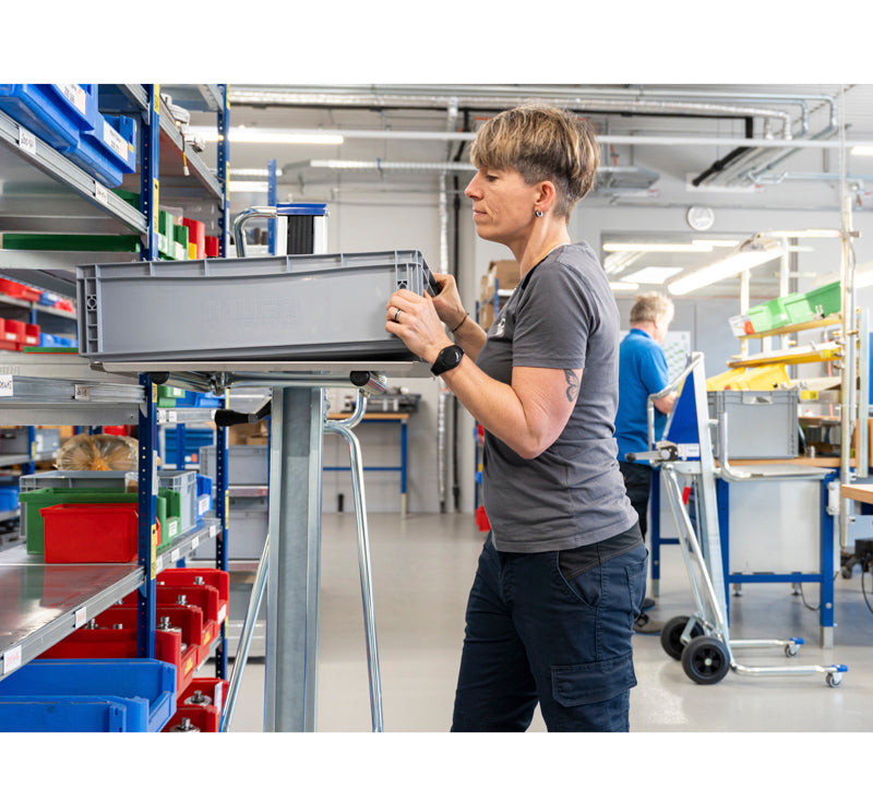 Mini stabler - Løftehøjde 1100 mm - Unikar med gafler