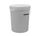 Plastspand med låg - 25,2 Liter