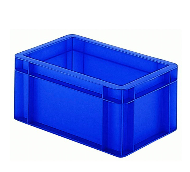 EURO-plastkasse - 300 x 200 x 145H mm - Blå - LA-KA-PE