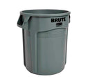 Rund plast beholder 76 Liter - Grå