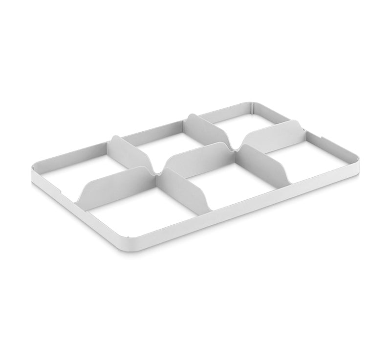 Glasindsats - 2 x 3 - 6 rum på 181 x 173 mm - Toppen