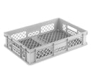 Perforerede kasse til glas - 22 Liter stabelbar - 600 x 400 x 130H mm