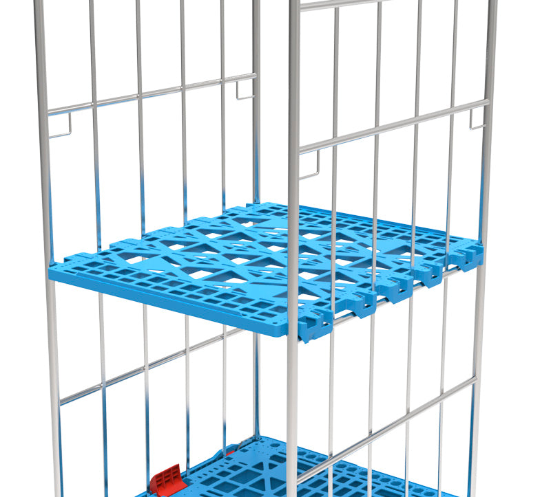 Plast Hylde for WALTHER rullecontainer