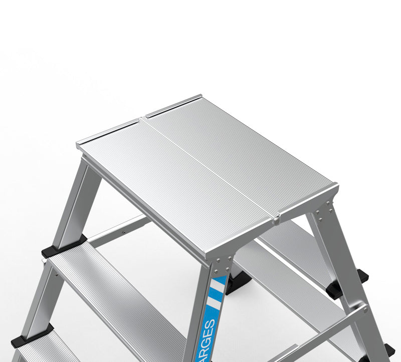 Arbejdsbuk - 2 x 3 trin - platform 400 x 300 mm - Zarges XLstep P