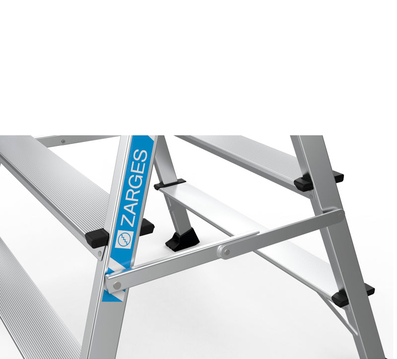 Arbejdsbuk - 2 x 3 trin - platform 400 x 300 mm - Zarges XLstep P