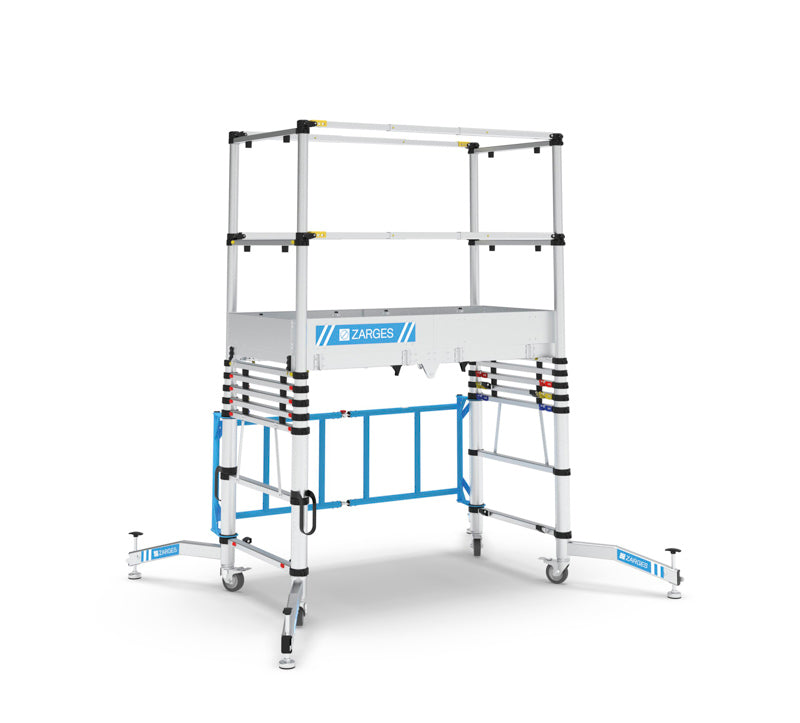 Zarges Teletower - Teleskopstillads - Arbejdshøjde 4000 mm