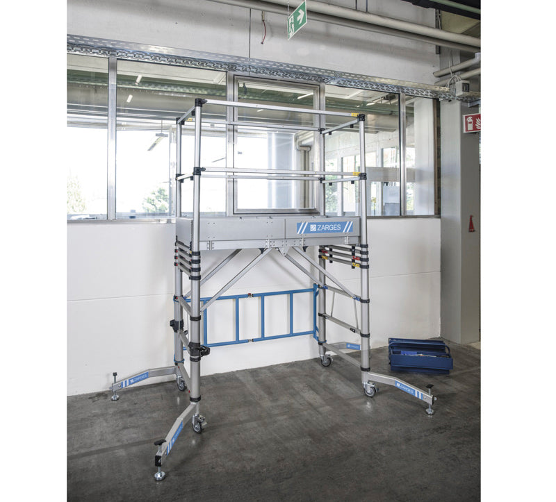 Zarges Teletower - Teleskopstillads - Arbejdshøjde 4000 mm