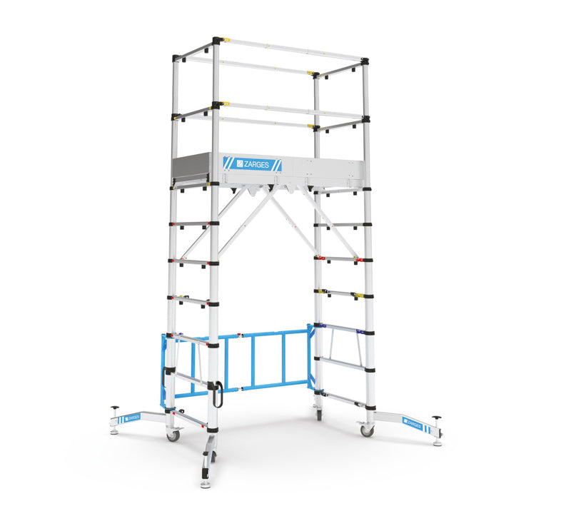 Zarges Teletower - Teleskopstillads - Arbejdshøjde 4000 mm