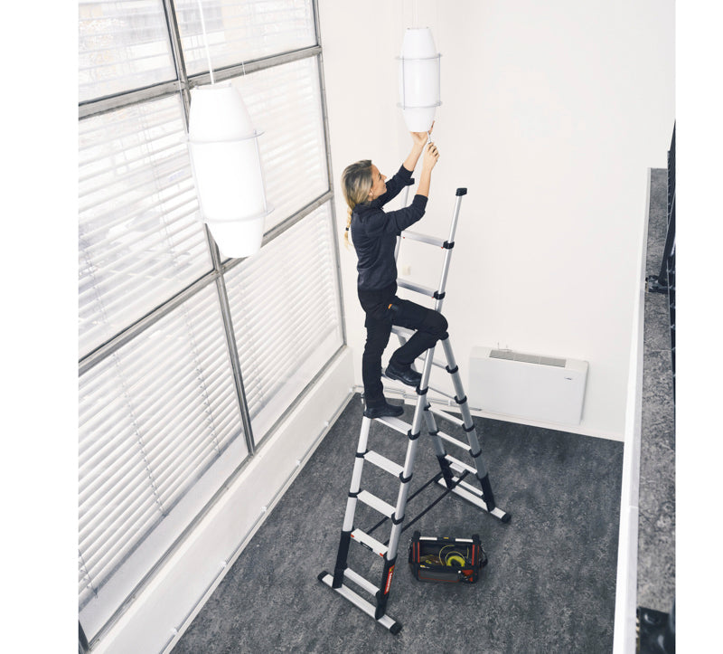 Teleskopkombistige - 9 trin - 3000H mm - Zarges