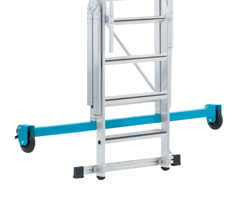 Platformstige med hjul Z600 - alu, Prof 2HF - 7 trin - 1800H mm - Zarges