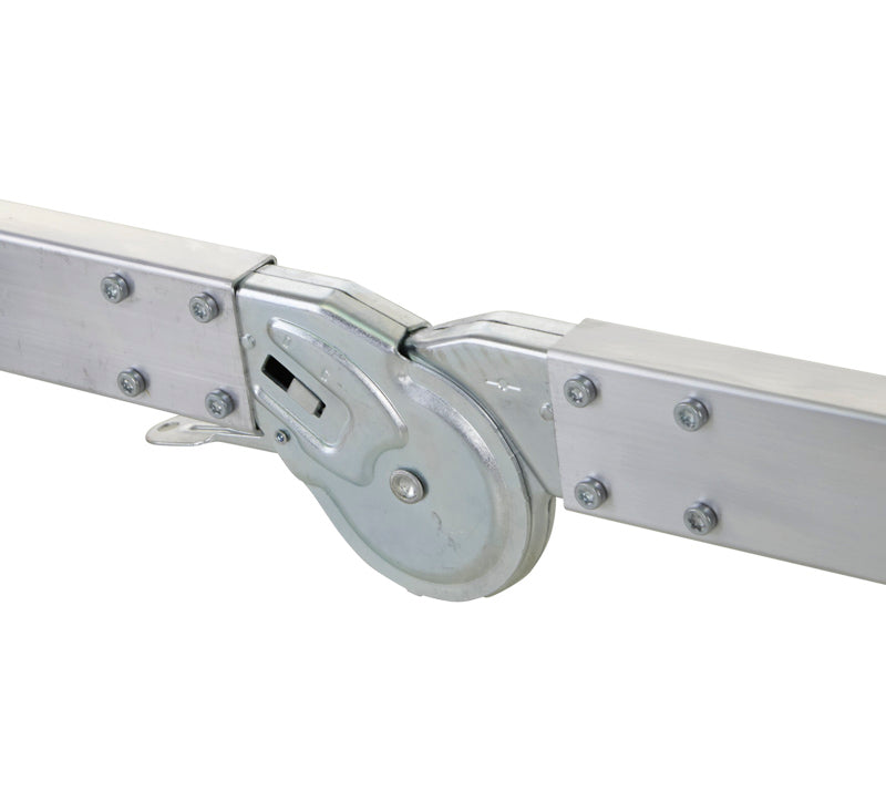 Platformstige med hjul Z600 - alu, Prof 2HF - 8 trin - 2100H mm - Zarges