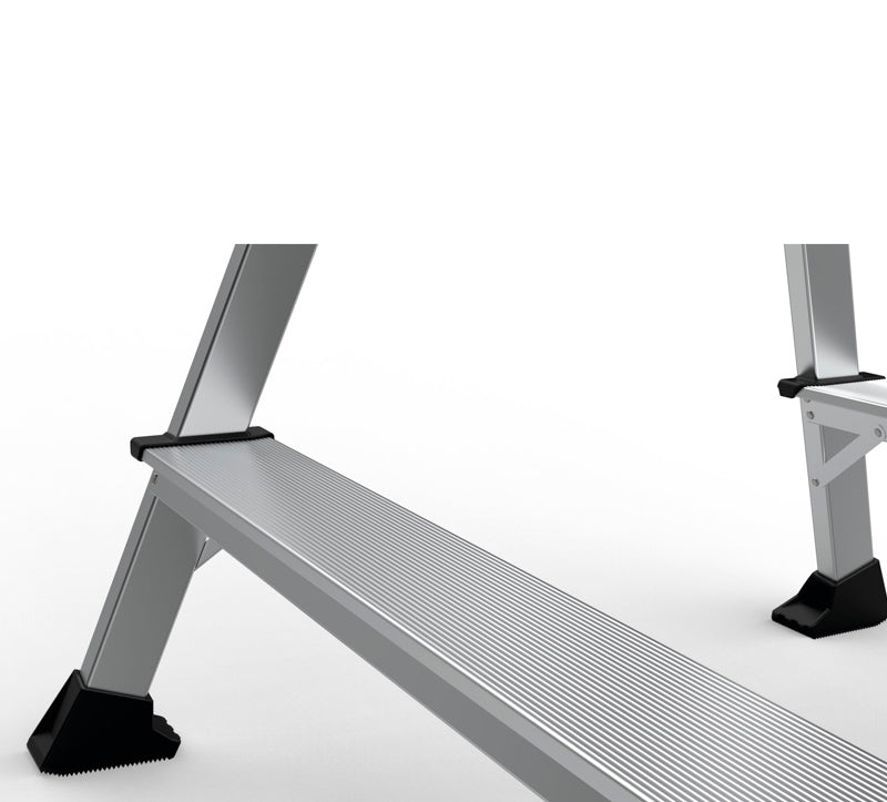Arbejdsbuk - 2 x 2 trin - platform 600 x 300 mm - Zarges XLstep P - bred