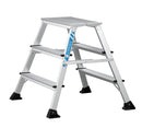 Arbejdsbuk - 2 x 3 trin - platform 600 x 300 mm - Zarges XLstep P - bred