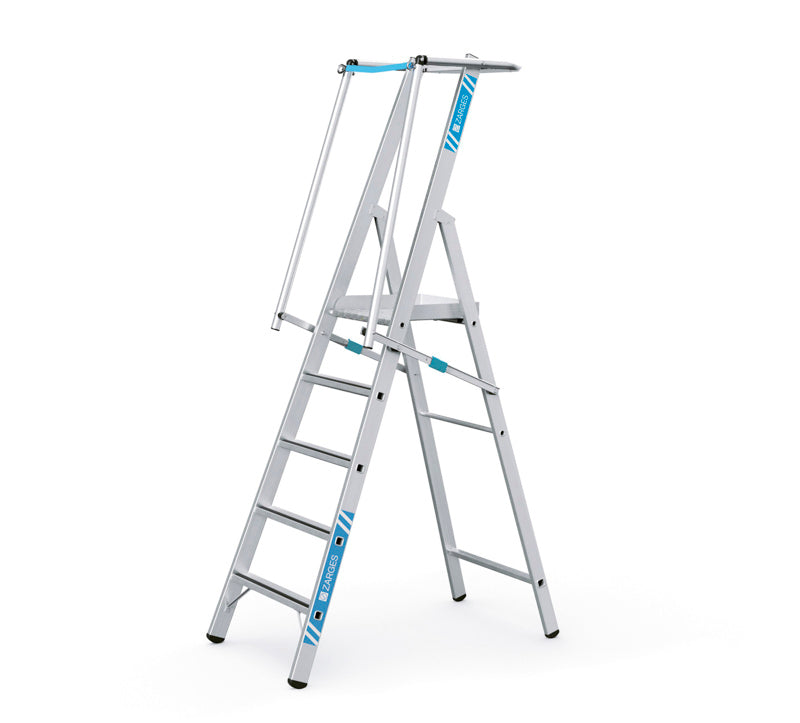 Platformstige Z600 - alu, Prof 2HF - 5 trin - 1320H mm - Zarges