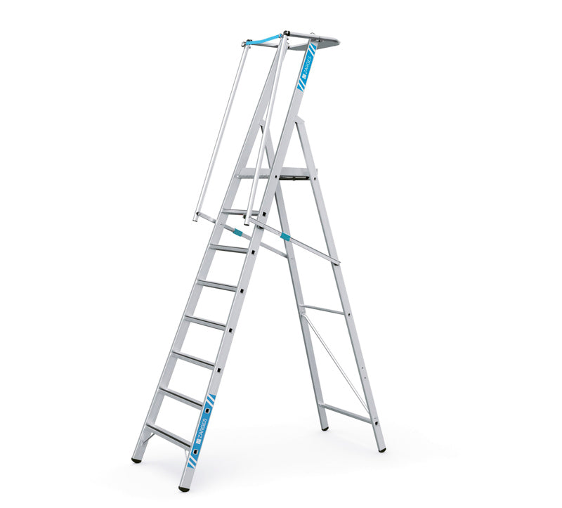 Platformstige Z600 - alu, Prof 2HF - 8 trin - 2070H mm - Zarges