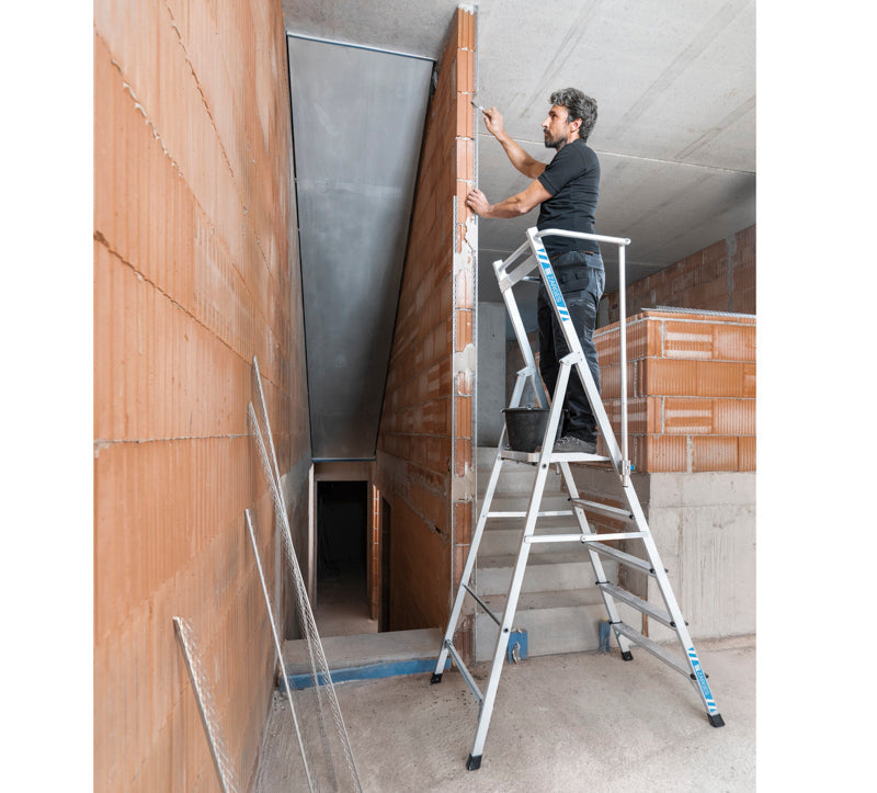 Platformstige Z300 - alu, Prof 2HF - 7 trin - 1740H mm - Zarges