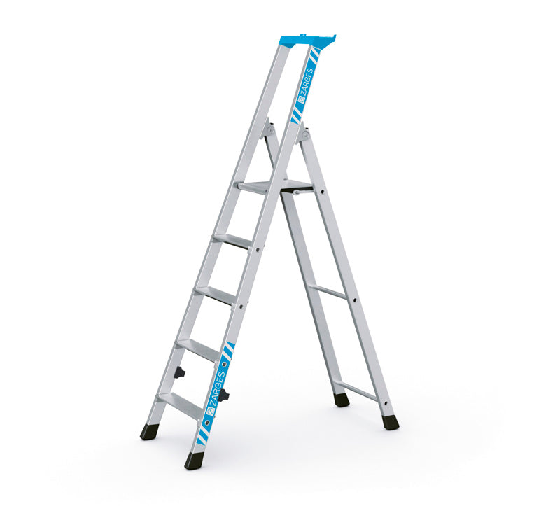 Håndværkerstigen - 5 trin - Platformhøjde 1050H mm - Zarges