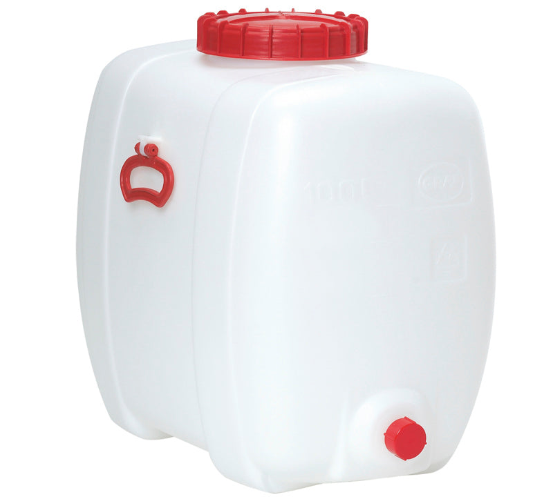 Plastfad m/låg 200 Liter