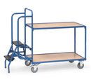 Plukkevogn lav - 2 hylder