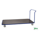 Stor platformsvogn, nylon hjul - Kongamek