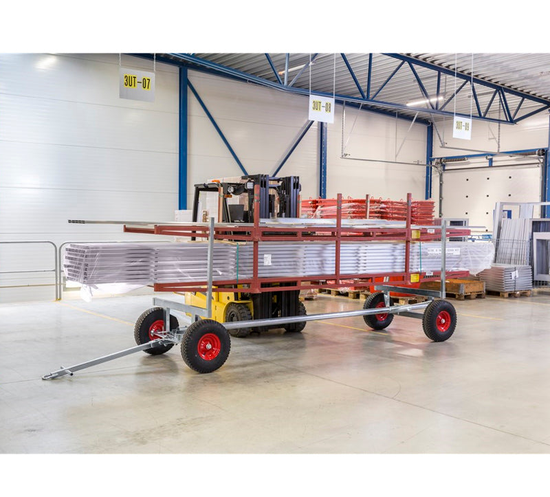 Langgodsvogn-kraftig - elektro galv 4000 mm - Kongamek 
