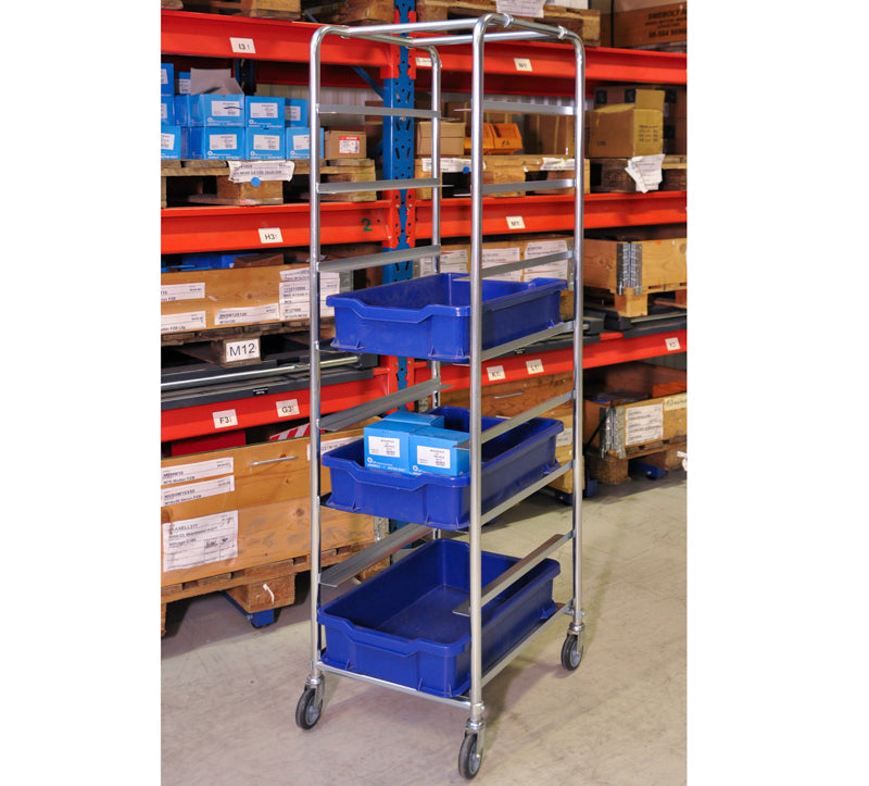 Kassevogne til 8 kasser 600 x 400 mm - Kongamek 