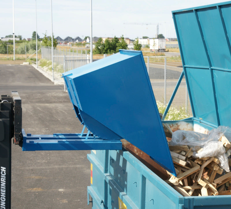 300 liter - Rustfri Tipcontainer