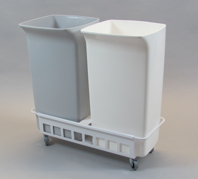 Vogn for 2x40L beholder