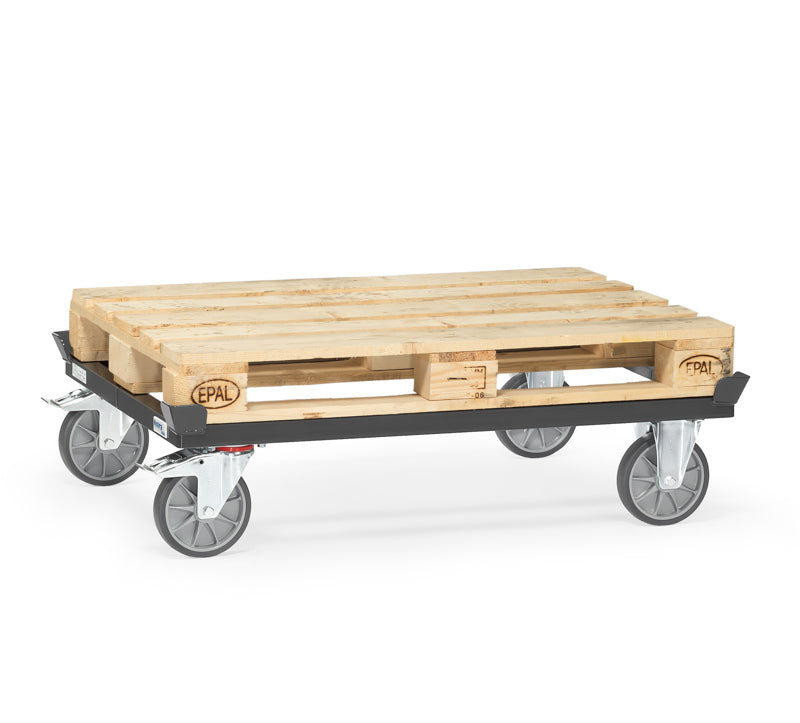 Pallevogn 750 kg - Antracit - 1200 x 800 mm
