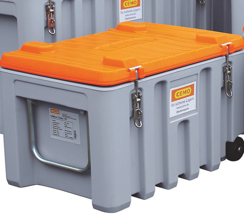 CEMO - 150 Liters Værktøjsboks med 100 mm hjul