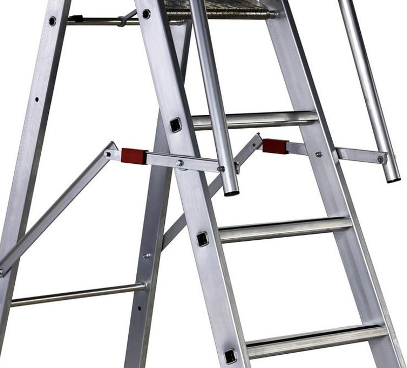 8 trin - 2070H mm - Platformstige Z600 - alu, Prof 2HF