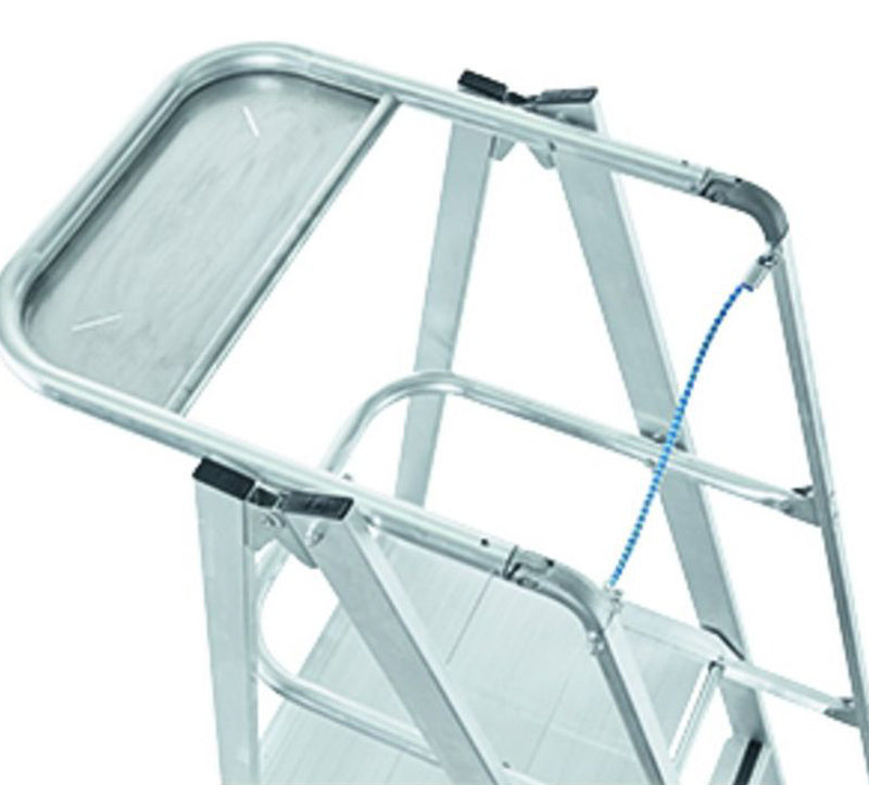 10 trin - 2600H mm - Platformstige med hjul Z600 - alu, Prof 2HF