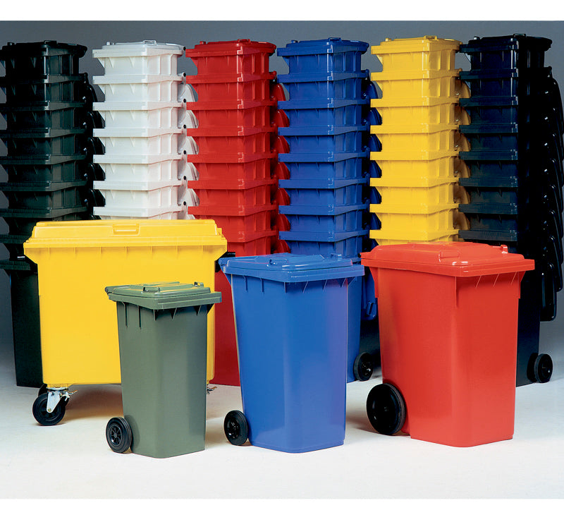 Plast skraldespand 120 L