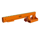 Bauer- Kranarm - 0° hældning - 2500 kg Lakeret Orange