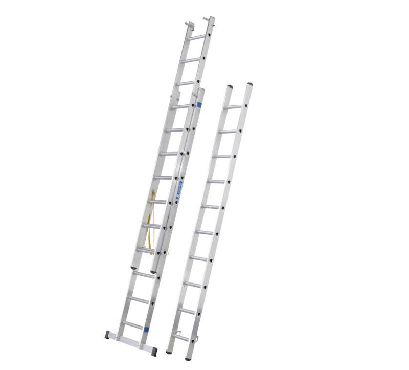 3 x 7 trin - 4400H mm - 3 delt kombi stige prof