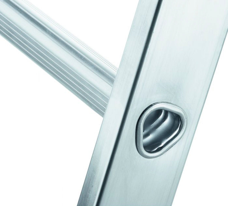 2 x 14 trin - 7150H mm - 2 delt skyde stige