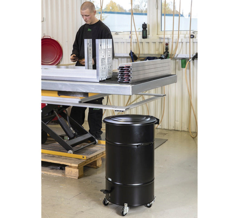Vogn for 70 liter beholder