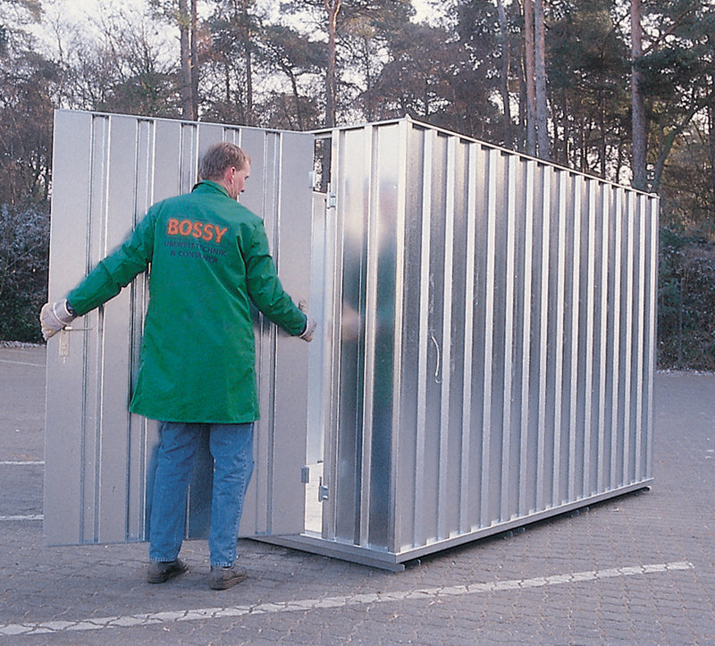 BOS QUICK Byg container - Kortside åbning Specialpris for 3 stk. 3100 mm 