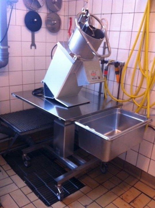 Rustfritopplade til model Limbo