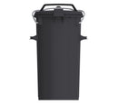 50 liter plast affaldsbeholder med hængslet låg