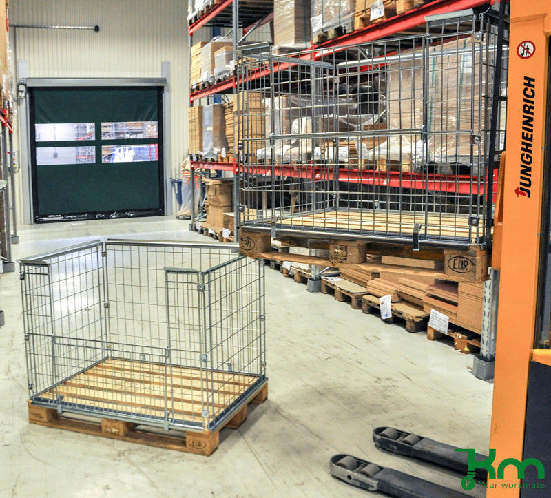 1200 x 800 x 640H mm - Påsætningsramme el-forsinket - Kongamek