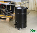 30 liter Sort metal affaldsbeholder - Kongamek