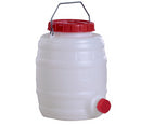 Plastfad m/låg 10 Liter