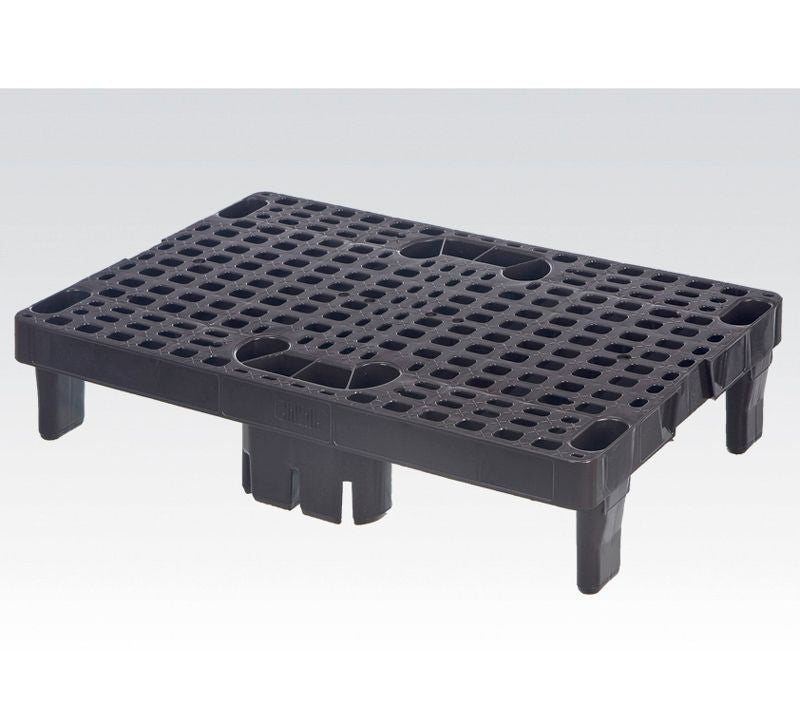 1/4 plast palle, brun