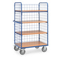 Etagevogne - Små gitter 1000 x 600 mm