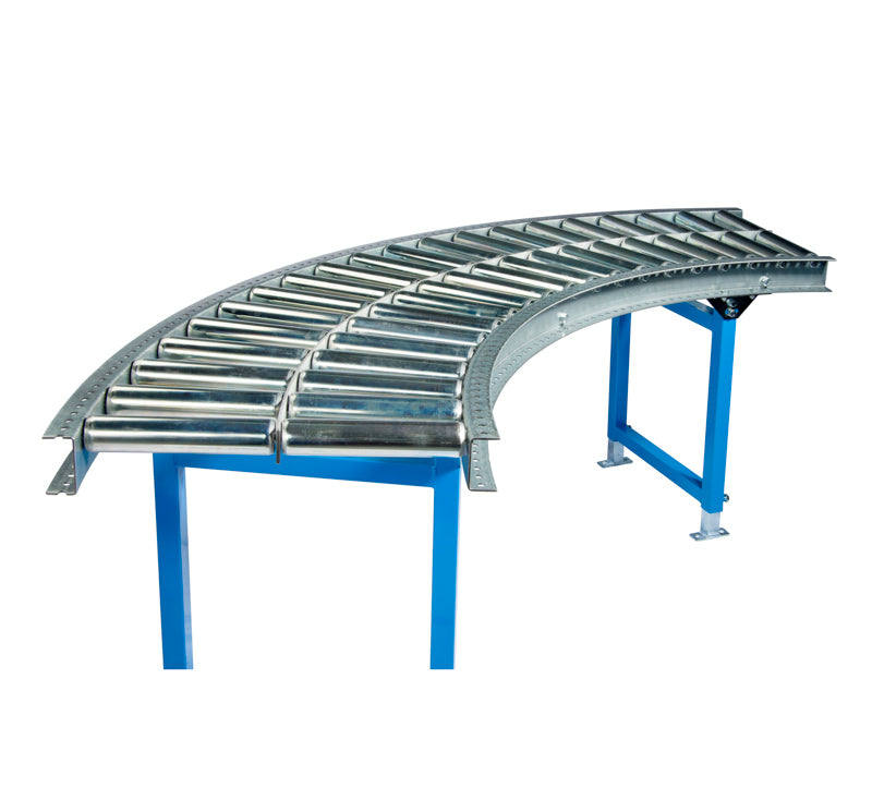 Bredde 600 mm - deling 75 mm - 45° - Stål Rullebane