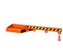 RR - Kranarm 1500 mm - 0° hældning - 1000 kg Lakeret Orange