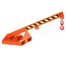 RR - Kranarm 1400 mm - 25° hældning - 1000 kg Lakeret Orange