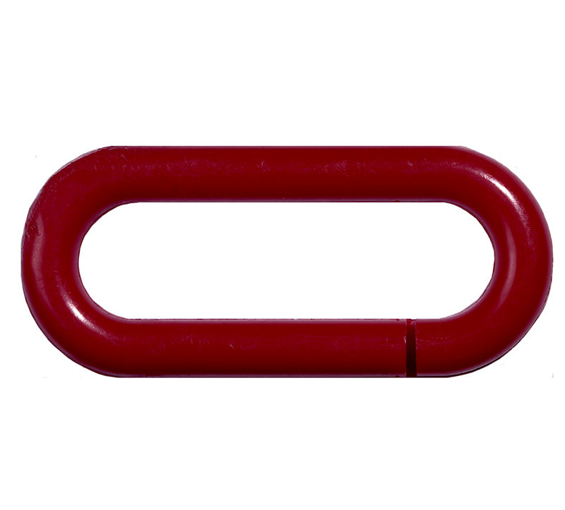Rød - 25 stk. Bindeled for kæde 6 mm